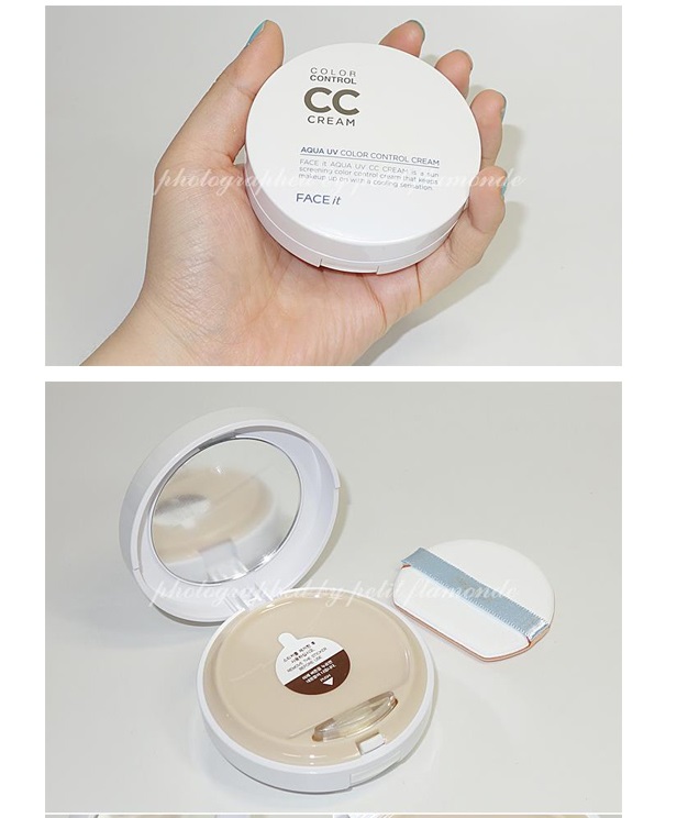 Face It Aqua UV Color Control Cream The Face Shop